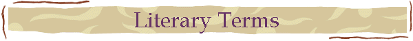 Literary Terms