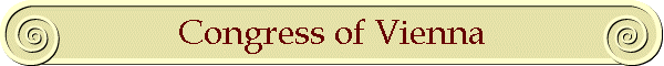 Congress of Vienna